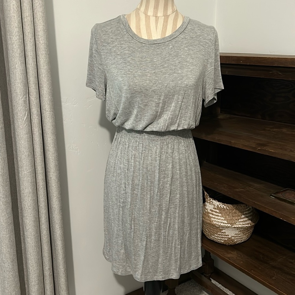 Grey Tee Shirt Dress